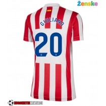 Ženske Nogometnih dresov Atletico Madrid Giuliano Simeone #20 Domači 2025-26 Kratki rokavi